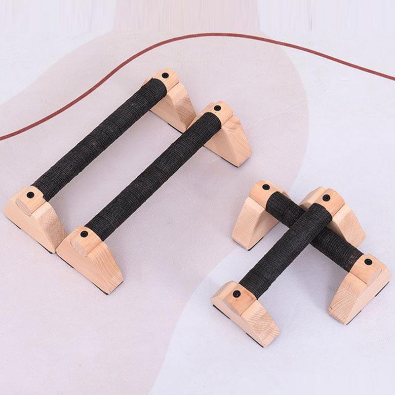 Home Gym Floor - Barra per calistenia in legno Parallette