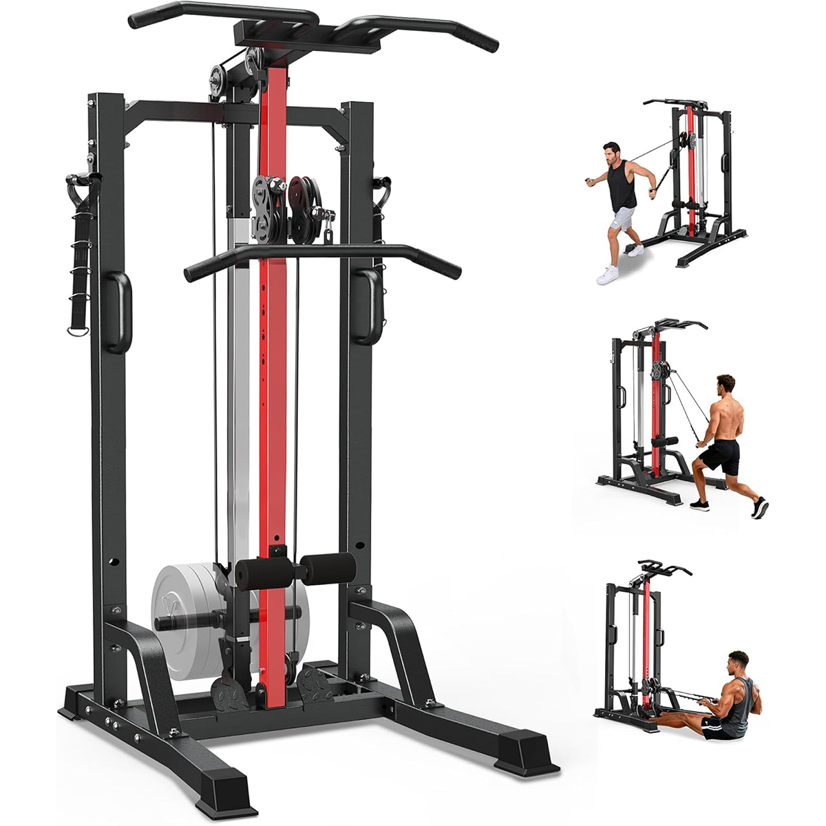 Home Gym Lat Pulldown Machine - Pooboo Home Gym Machine - Sistema