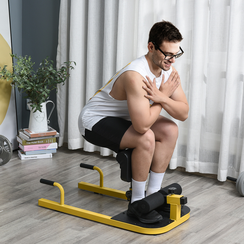 Home Gym Yellow - Ye Soozier Macchina 3-in-1 Imbottita per