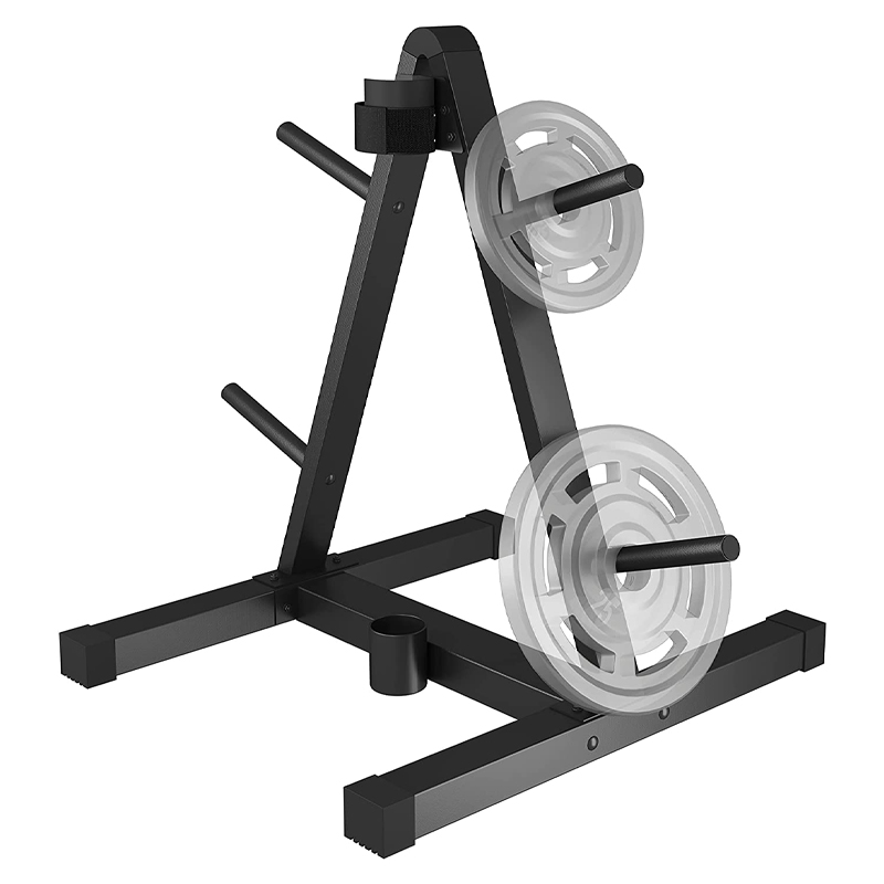 Home Gym Floor - Portapiatti per pesi con bilanciere da