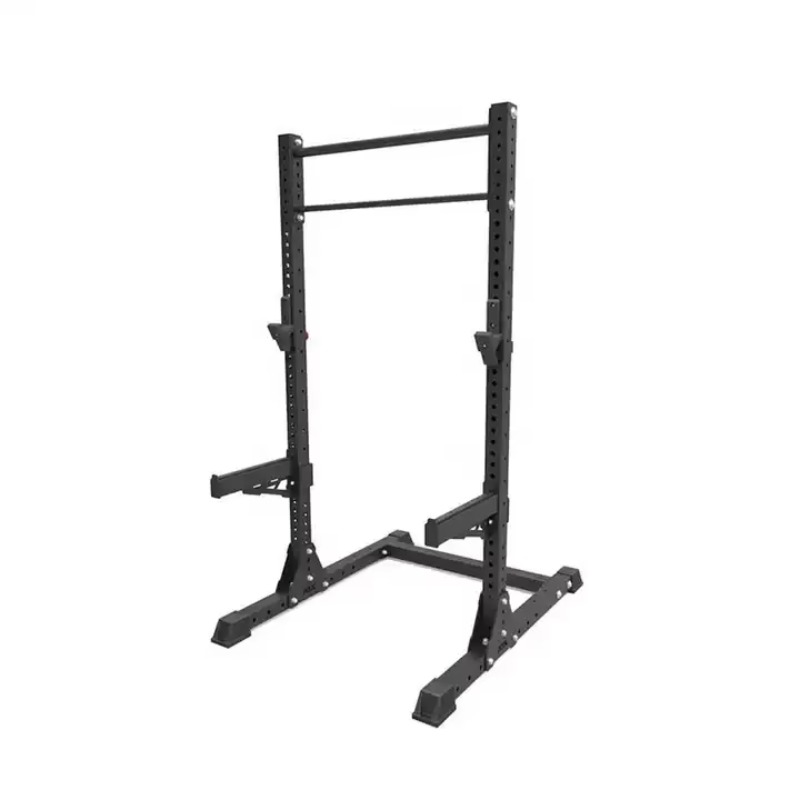 Home Gym Half Rack - Rack per Squat Regolabile in Acciaio