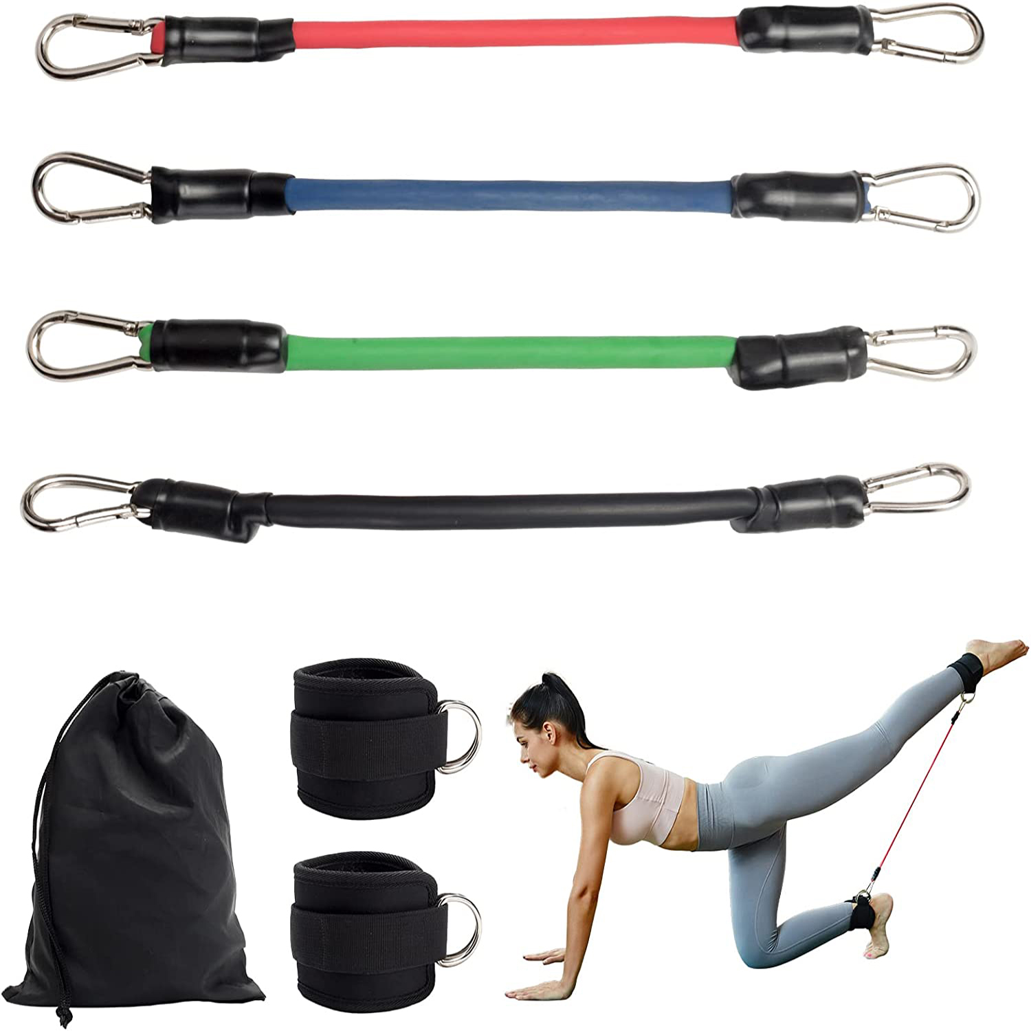 Home Gym Gym - Tuta a fascia di resistenza elastica,