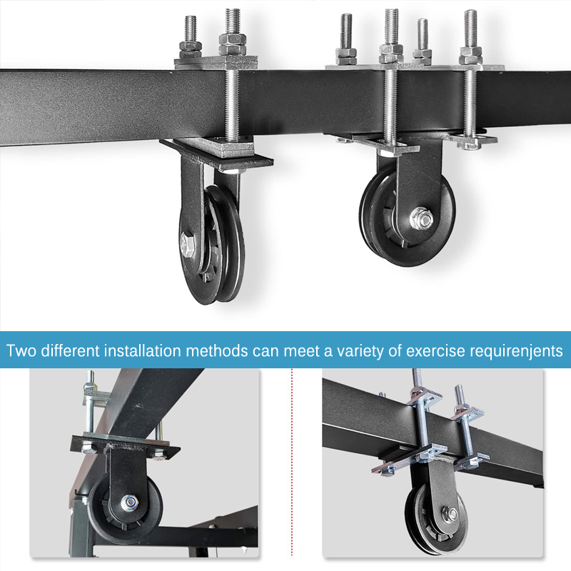 Home Gym Lat Pulldown Machine - Sistema di pulegge per carichi pesanti