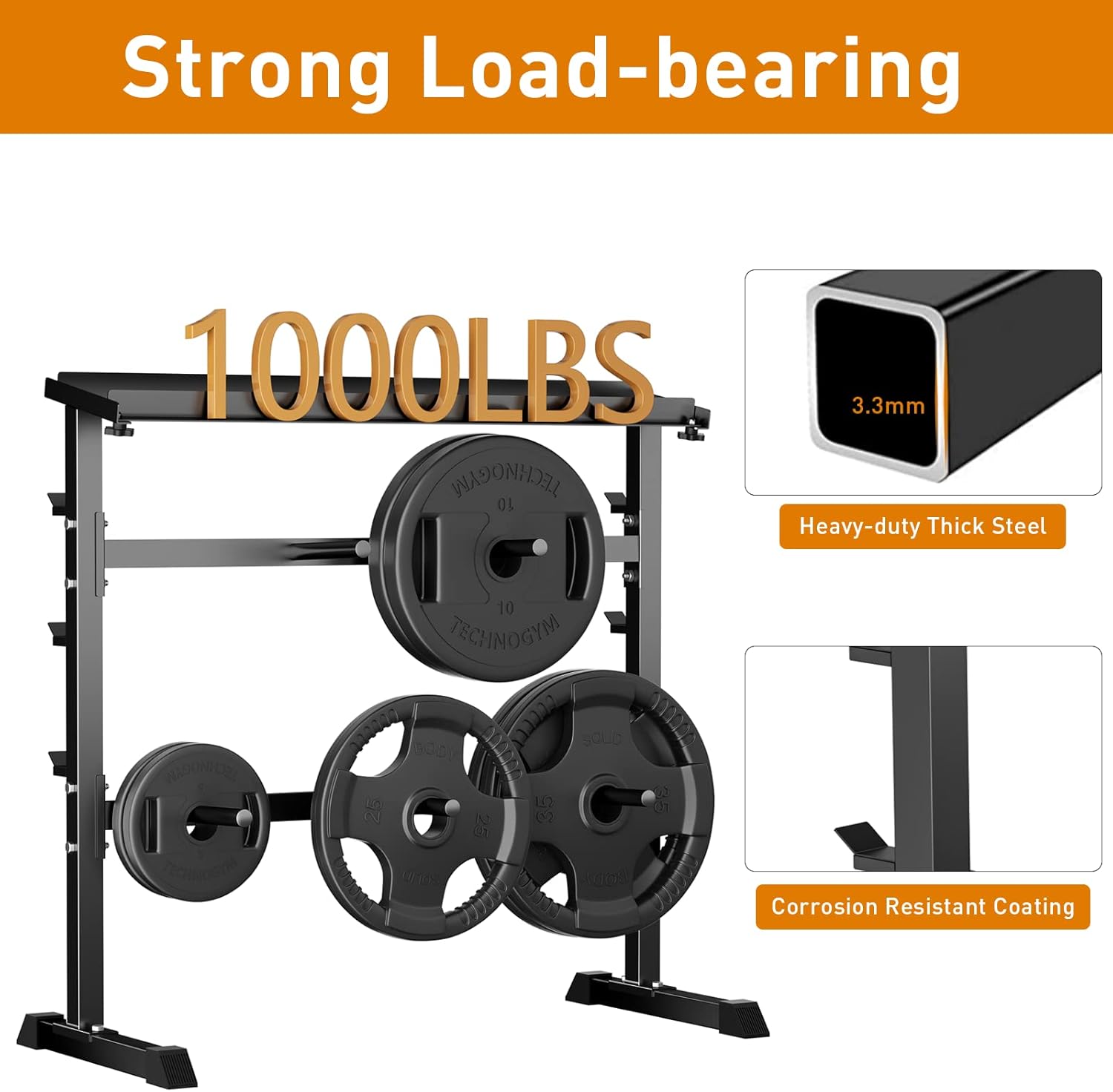Rack Porta Pesi per Allenament - Home Gym Gym recensione e prezzo