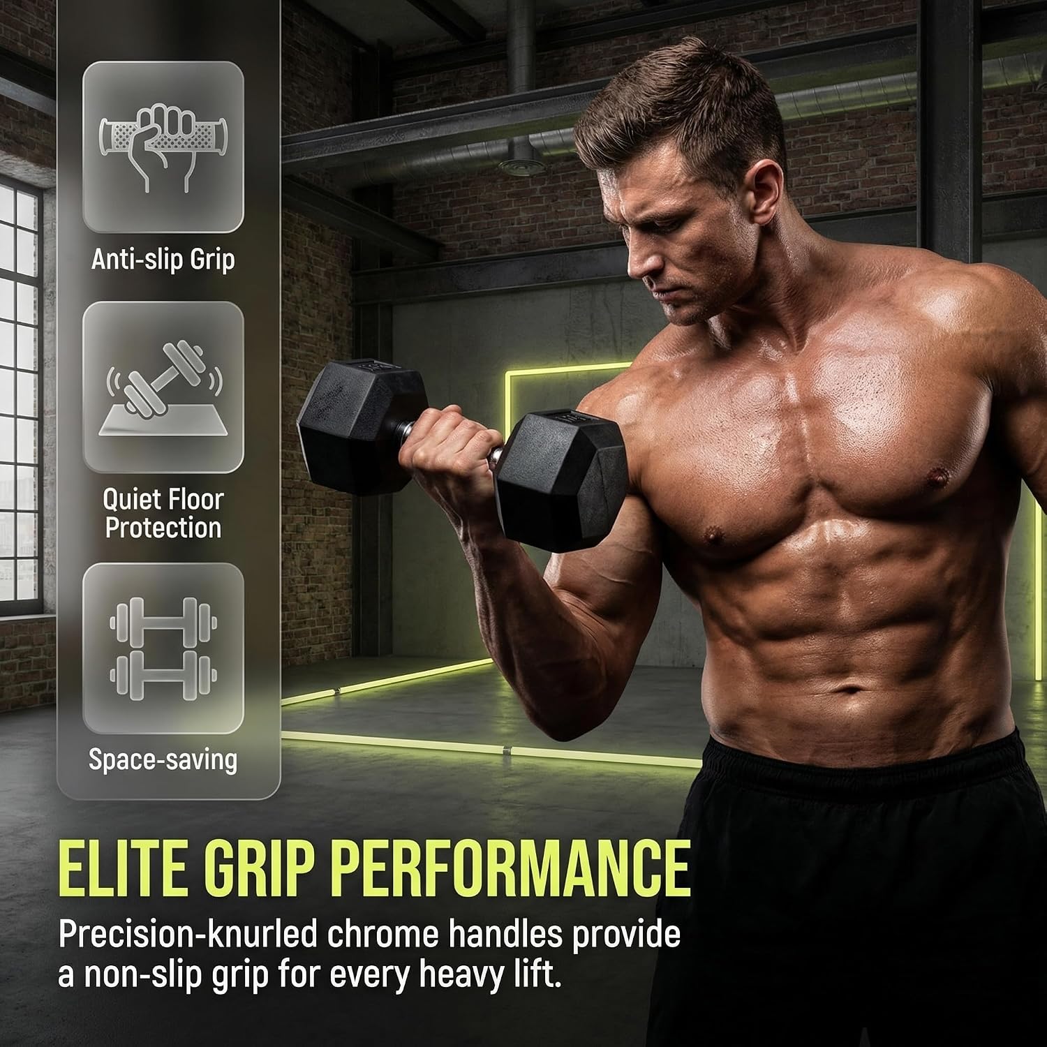 Set di manubri esagonali da 35 - Hex Dumbbell Set recensione e prezzo