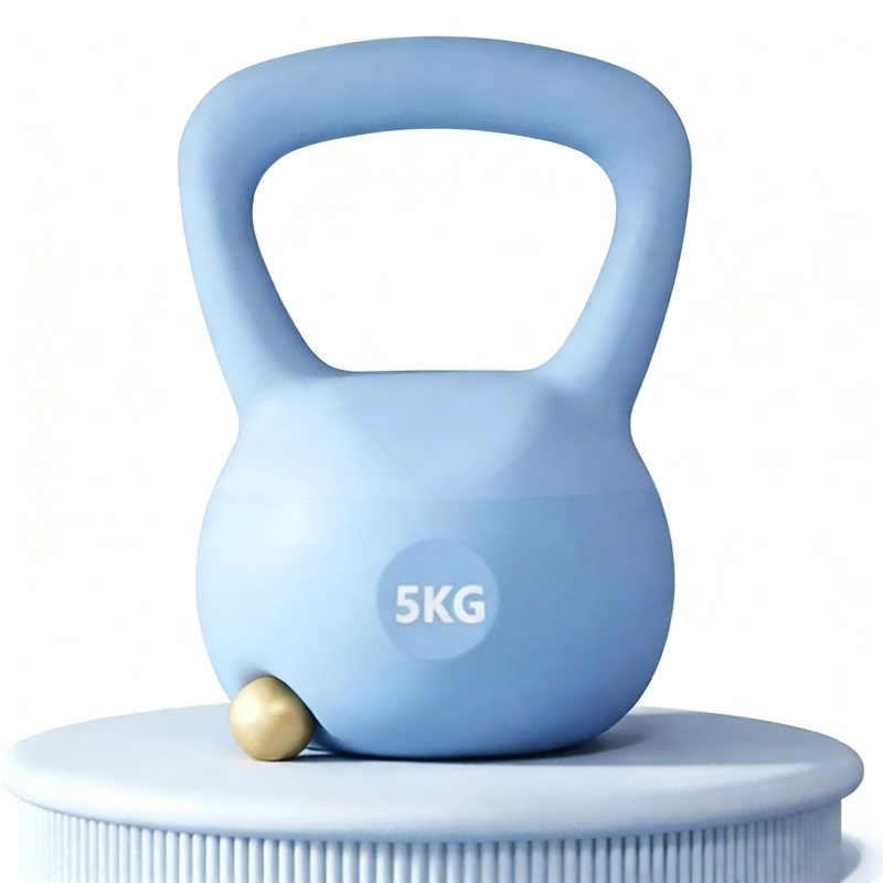 Kettlebell in PVC da 5KG con I - Home Gym Floor recensione e prezzo