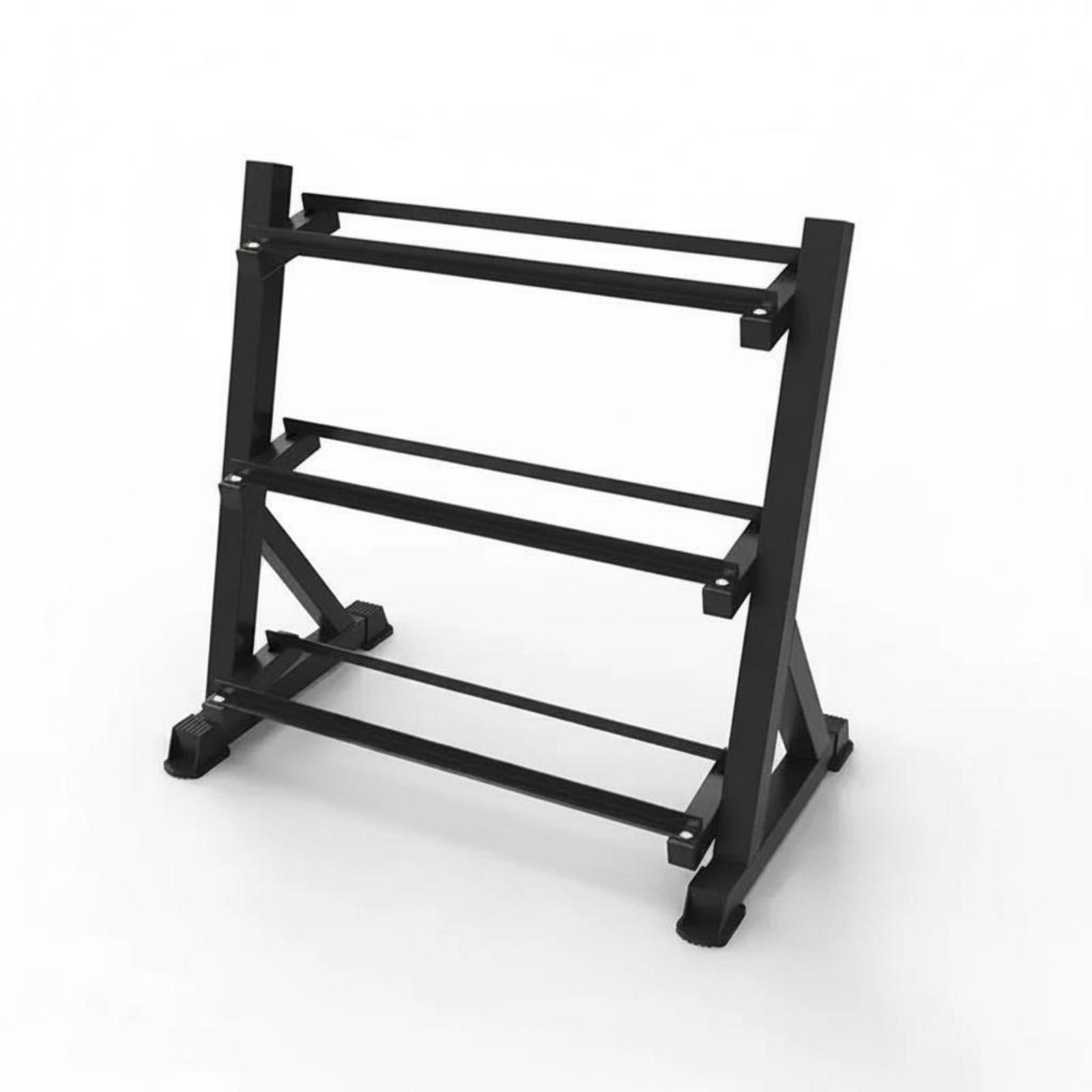 Rack per manubri esagonali a 3 - Home Gym Dumbbells recensione e prezzo