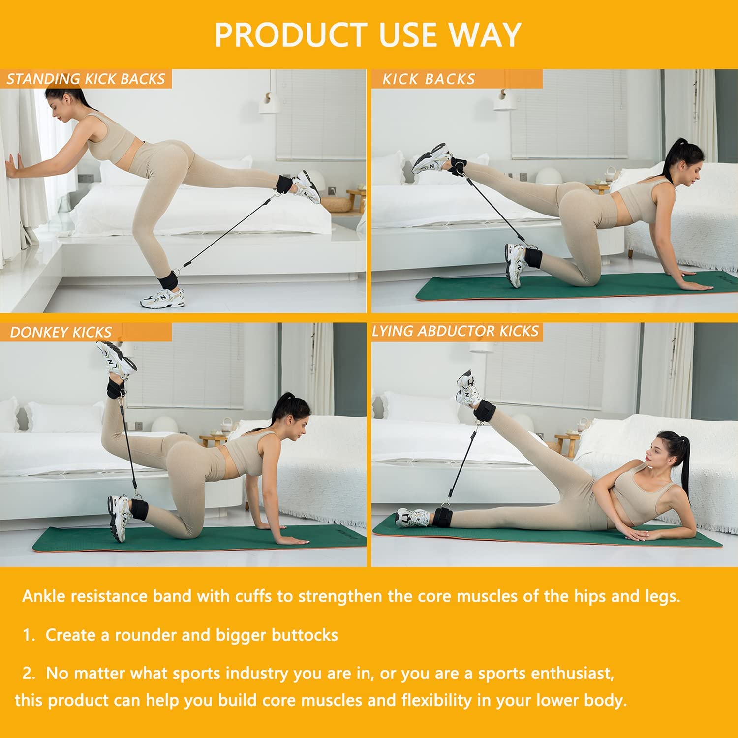 Tuta a fascia di resistenza el - Home Gym Gym recensione e prezzo