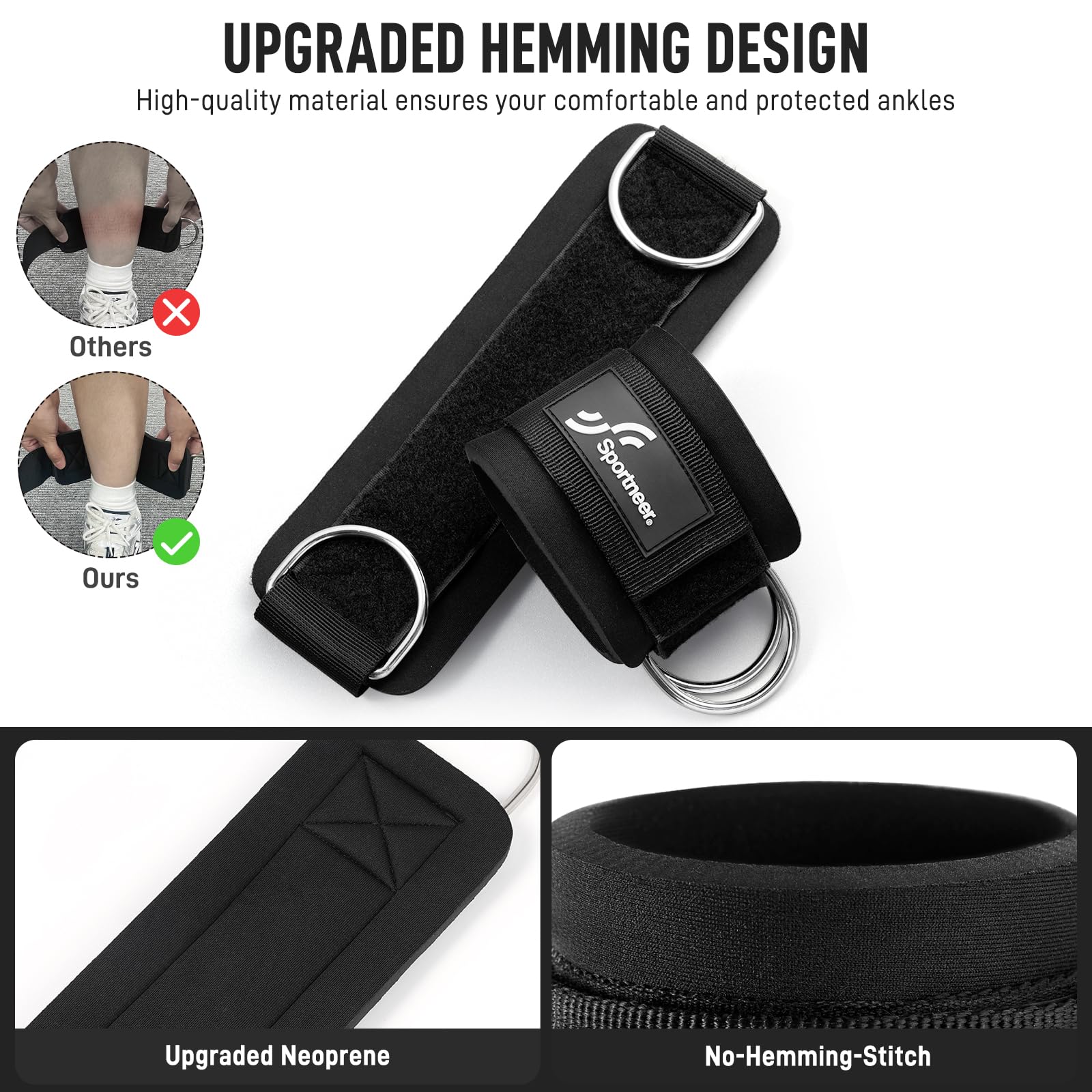Sportneer Cinturini alla cavig - Home Gym Leg Extension Machine recensione e prezzo