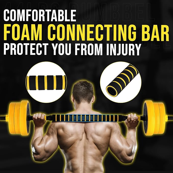 Set di Pesi Regolabili per Pal - Home Gym Yellow recensione e prezzo