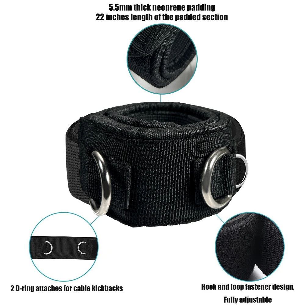 1 Paio di Cinghie per Caviglia - Home Gym Leg Extension Machine recensione e prezzo