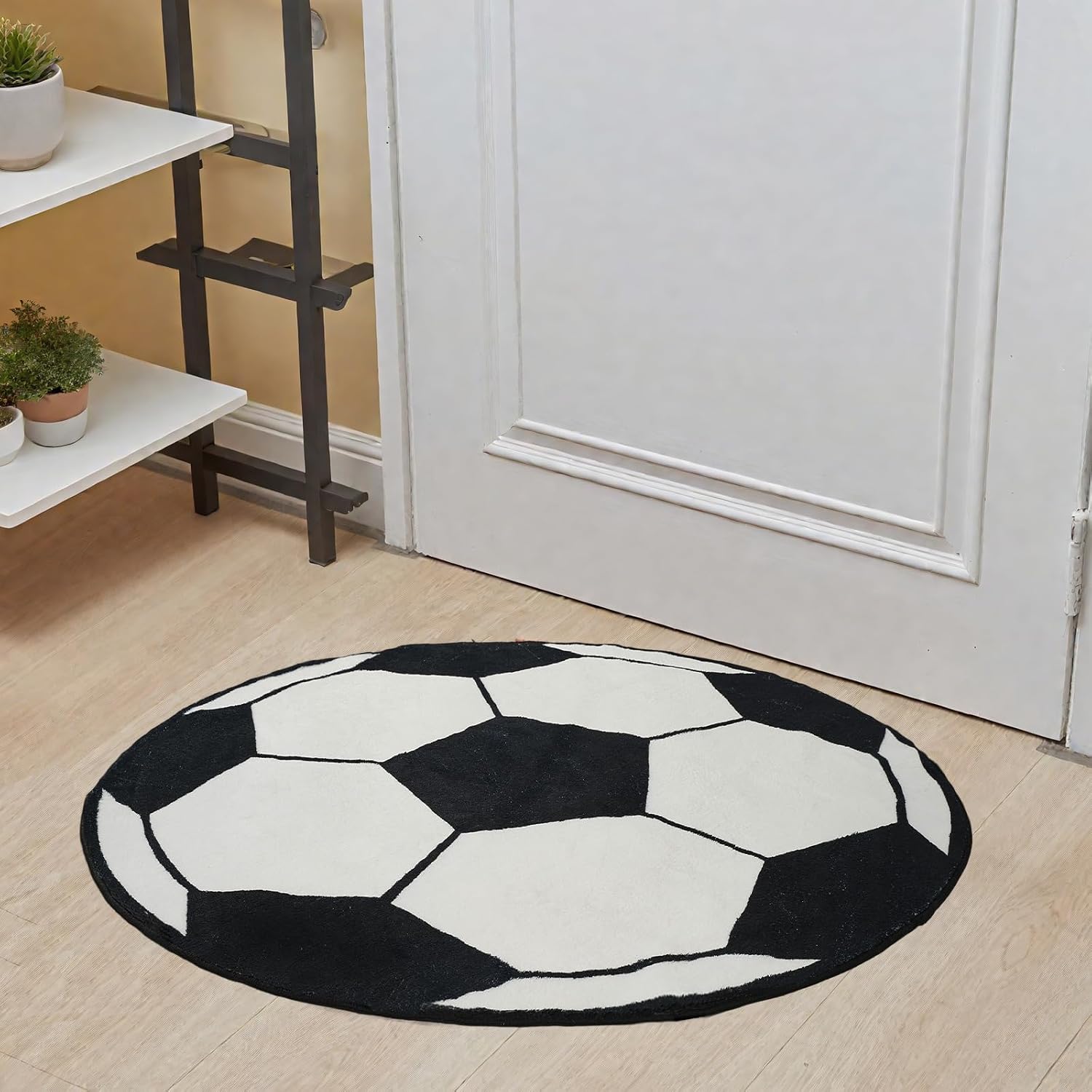 Tappeto Rotondo in Peluche a F - Home Gym For Kids recensione e prezzo
